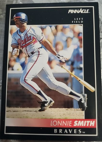 1992 Pinnacle #465 Lonnie Smith — front