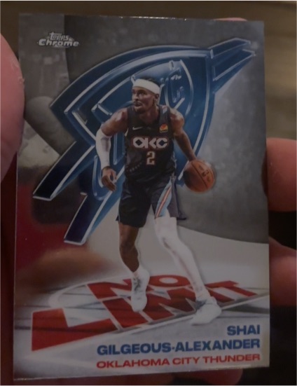 2026 Topps Chrome Update No Limit #IP-8 Shai Gilgeous-Alexander — front