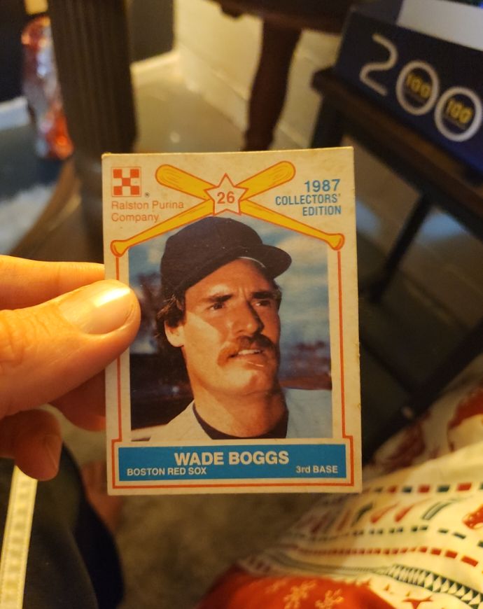 1987 Ralston Purina #26 Wade Boggs — front