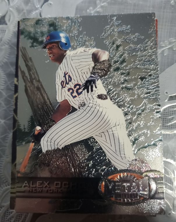 1997 Fleer Metal Universe #197 Alex Ochoa New York Mets — front