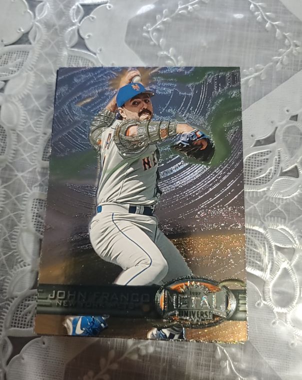 1997 Fleer Metal Universe #192 John Franco — front