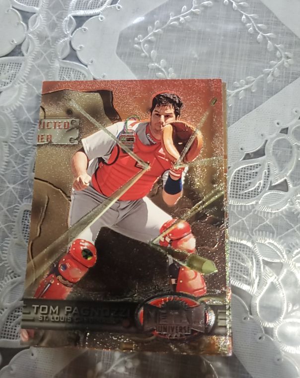 1997 Fleer Metal Universe #234 Tom Pagnozzi — front