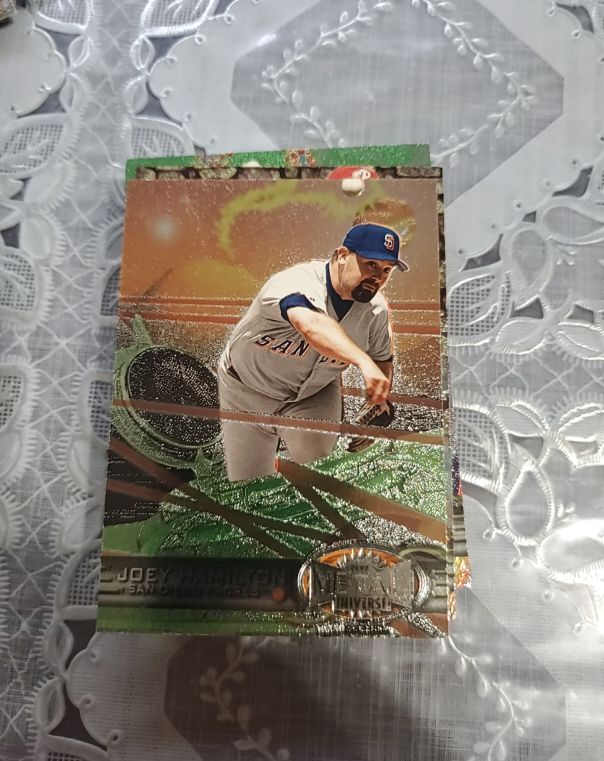 1997 Skybox Metal Universe #220 Joey Hamilton — front