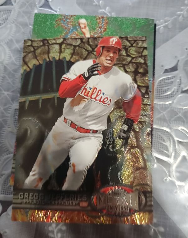 1997 Skybox Metal Universe #201 Gregg Jefferies — front
