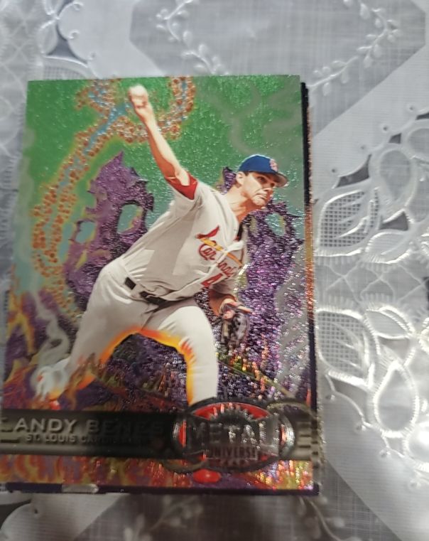 1997 Skybox Metal Universe #228 Andy Benes — front