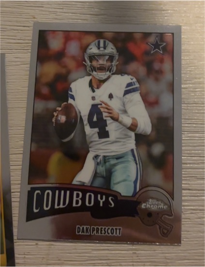2025 Topps Chrome 1975 Topps #1975-10 Dak Prescott — front