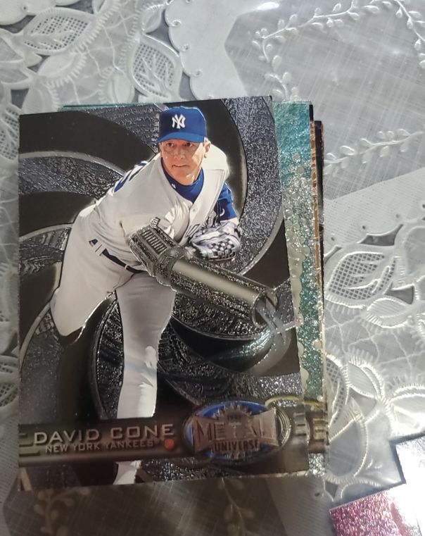 1997 Fleer Metal Universe #115 David Cone — front