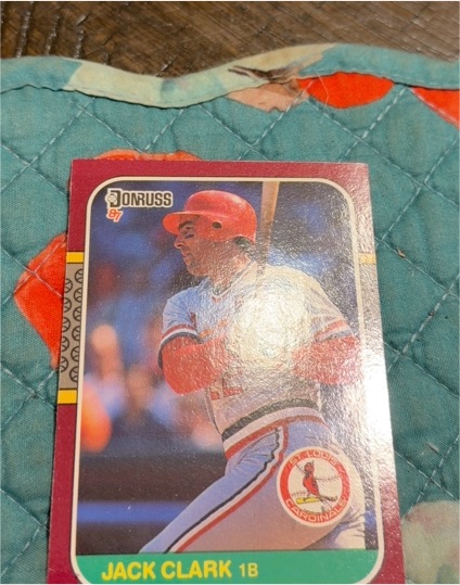 1987 Donruss Opening Day #67 Jack Clark — front