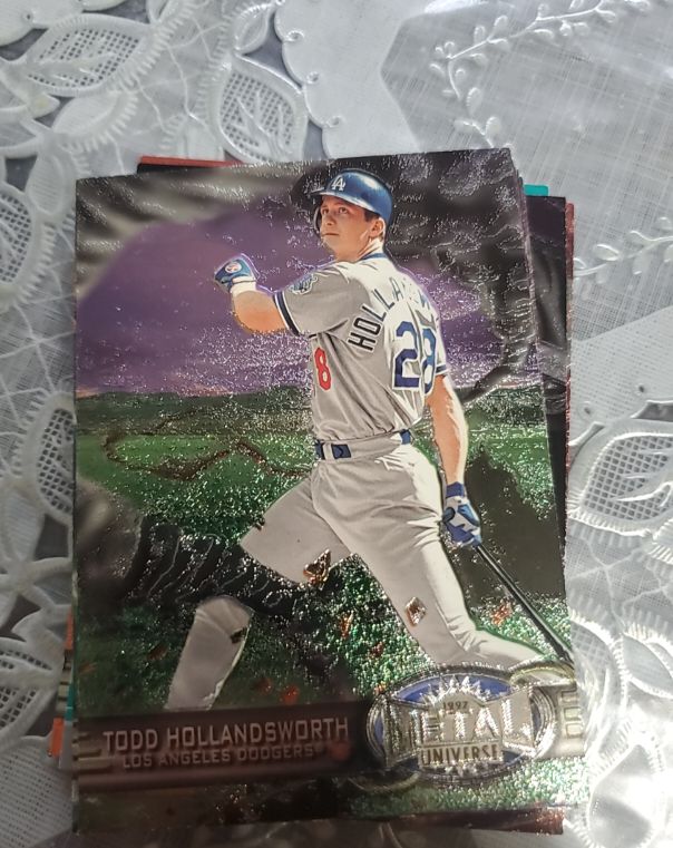1997 Skybox Metal Universe #100 Todd Hollandsworth — front