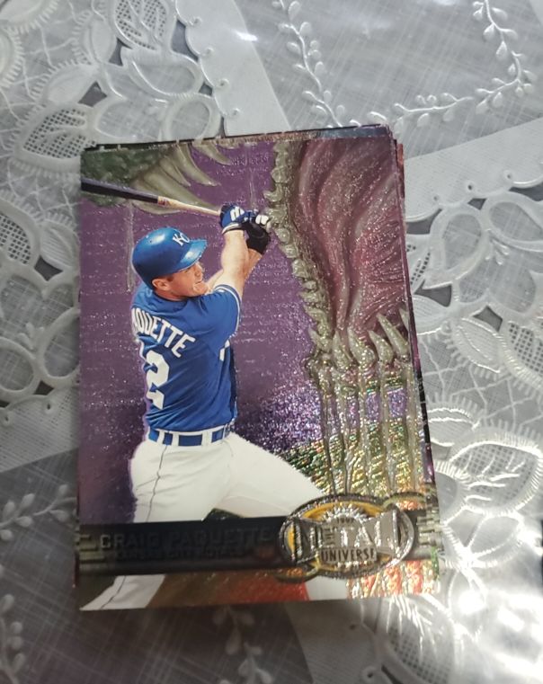 1997 Fleer Metal Universe #96 Craig Paquette — front