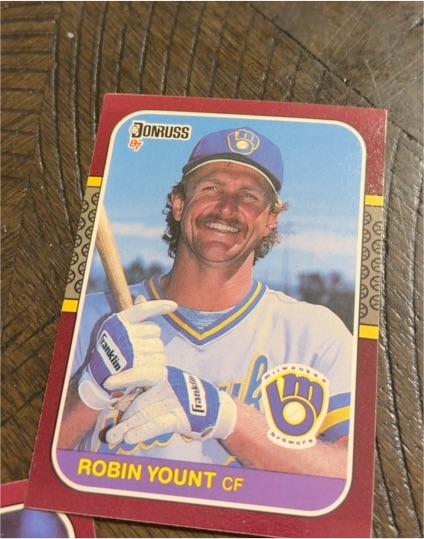 1987 Donruss Opening Day #58 Robin Yount — front