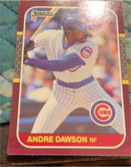 1987 Donruss #70 Andre Dawson — front