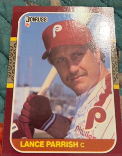 1987 Donruss Opening Day #153 Lance Parrish — front