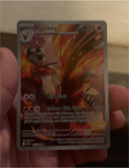 2023 Pokémon TCG Destined Rivals #192 Blaziken Illustration Rare — front