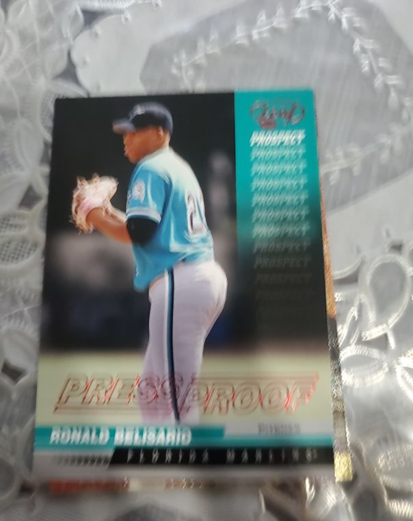 2005 Leaf Press Proof #240 Ronald Belisario — front