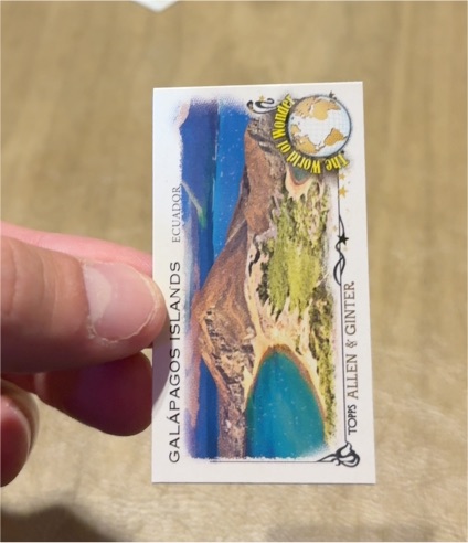 2023 Topps Allen & Ginter Mini The World of Wonder #WOW-20 Galapagos Islands — front