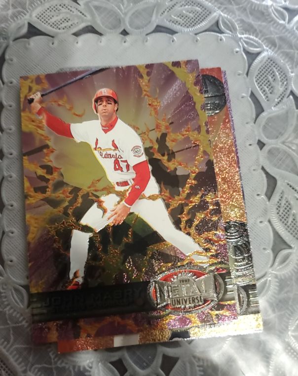 1997 Fleer Metal Universe #233 John Mabry — front