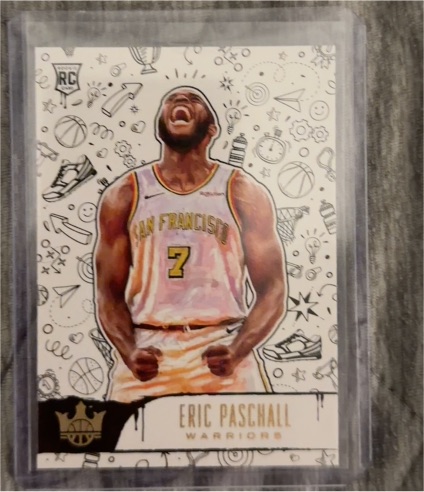 2019-20 Panini Court Kings Rookies III #139 Eric Paschall — front