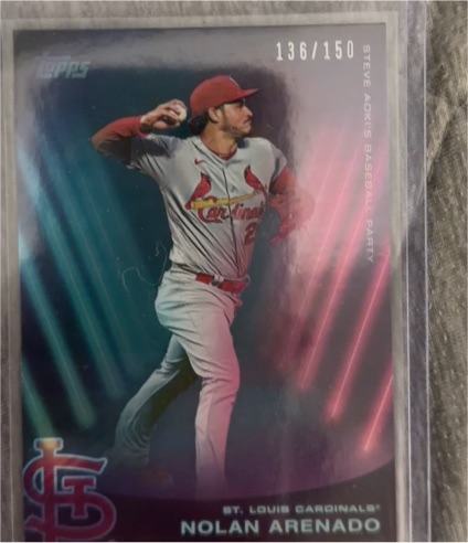 2022 Topps X Steve Aoki Baseball Party Wave 1 #59 Nolan Arenado — front