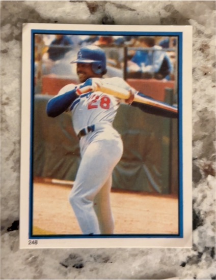 1983 Topps Baseball Sticker #248 Pedro Guerrero — front