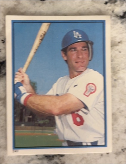 1983 Topps Stickers #243 Steve Garvey — front