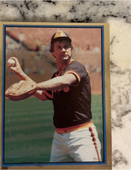 1983 Topps Stickers #293 Terry Kennedy — front