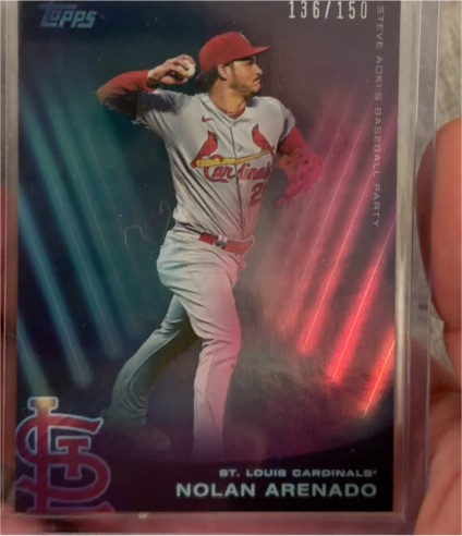 2022 Topps X Steve Aoki Baseball Party #136 Nolan Arenado — front
