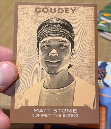 2026 Upper Deck Goodwin Champions Goudey #G-17 Matt Stonie — front