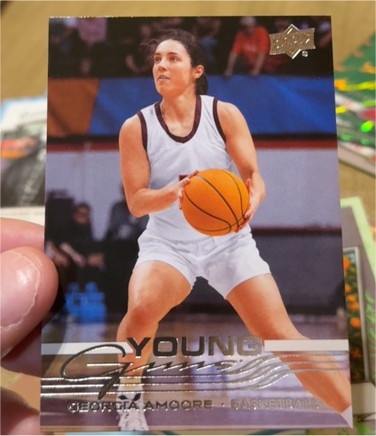 2026 Upper Deck Goodwin Champions #YG-49 Georgia Amoore Young Guns — front