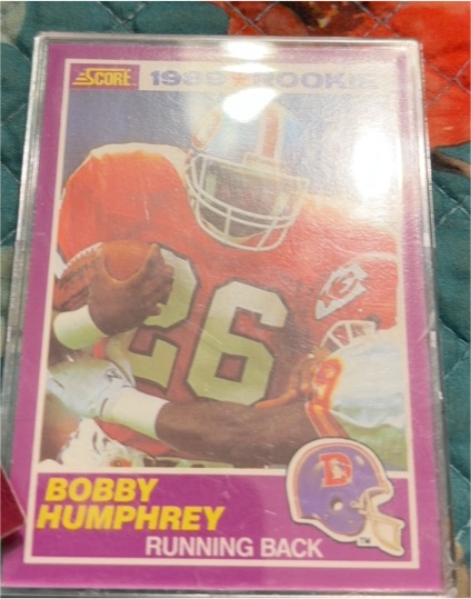 1989 Score Supplemental #421S Bobby Humphrey — front