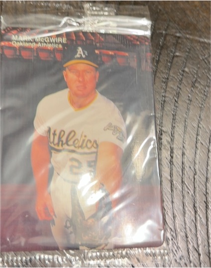 1990 Mother's Cookies #25 Mark McGwire — front