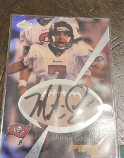 1999 Collector's Edge Autograph #166 Martin Gramatica — front