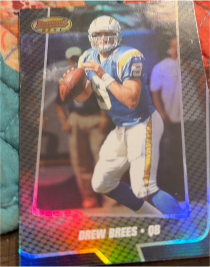 2005 Bowman's Best #28 Drew Brees — front