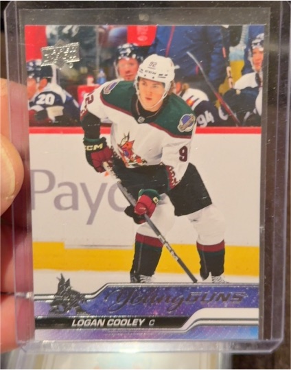 2023-24 Upper Deck Extended Series Young Guns #701 Logan Cooley — front