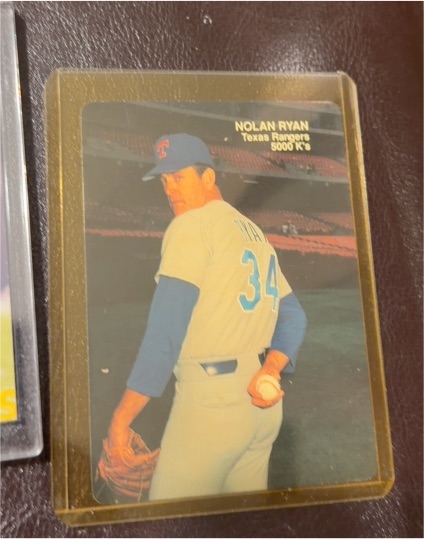 1990 Mother's Cookies #34 Nolan Ryan Texas Rangers 5000 K's — front