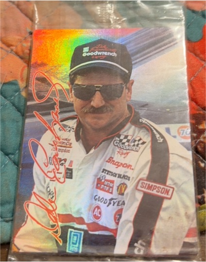 1994 Press Pass Mail In Holofoil Dale Earnhardt #H1 — front
