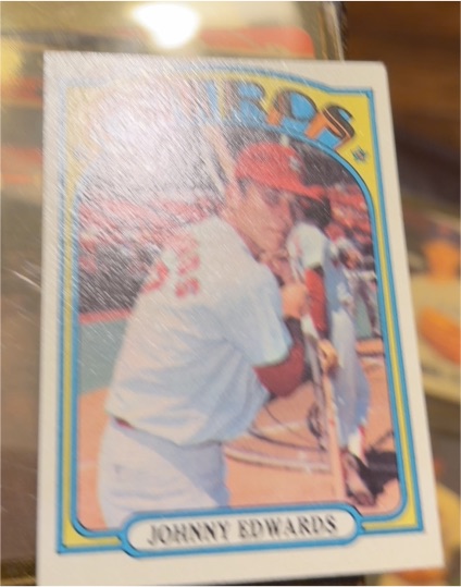 1972 Topps #416 Johnny Edwards — front