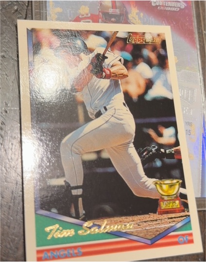 1994 Topps #397 Tim Salmon — front