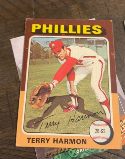 1975 Topps #399 Terry Harmon — front