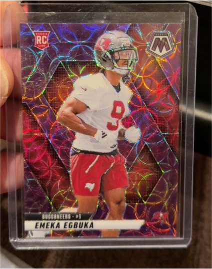 2025 Panini Mosaic #376 Emeka Egbuka — front
