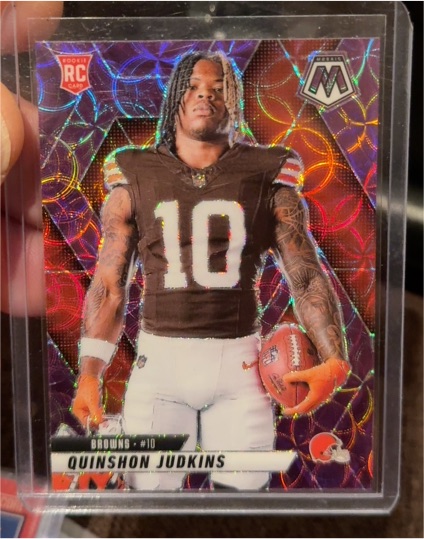 2025 Panini Mosaic #276 Quinshon Judkins — front