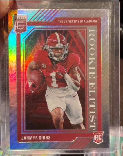2023 Panini Donruss Elite #RE-10 Jahmyr Gibbs Rookie Elitist — front