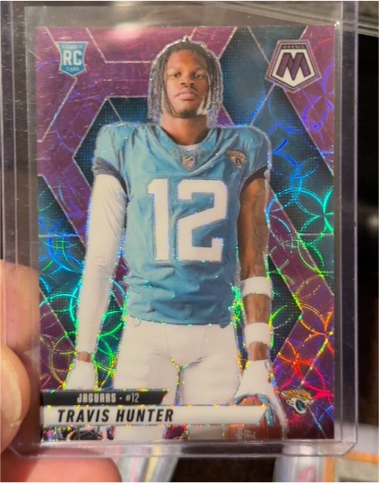 2025 Panini Mosaic #279 Travis Hunter — front