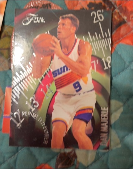 1995-96 Fleer Flair Perimeter Power #5 Dan Majerle — front