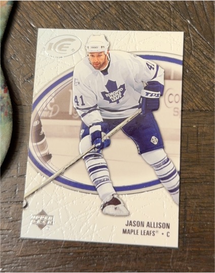 2005-06 Upper Deck Ice #94 Jason Allison — front
