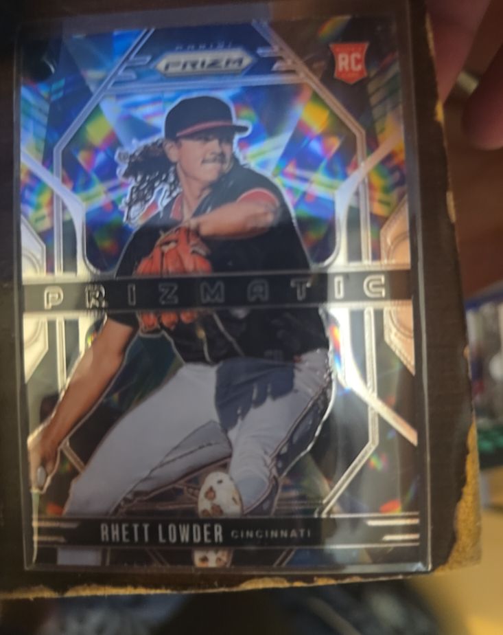 2025 Panini Prizm #10 Rhett Lowder Prizmatic Rookie — front