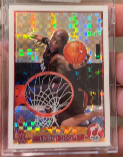 2003-04 Topps Chrome #98 Lamar Odom — front