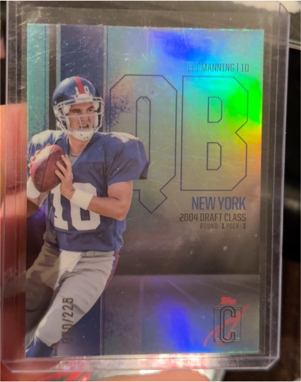 2004 Topps Draft Class #110 Eli Manning — front