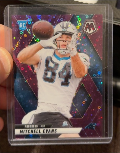 2025 Panini Mosaic #344 Mitchell Evans — front