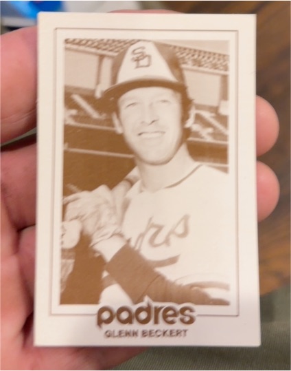 1969 Milton Bradley #nan Glenn Beckert — front